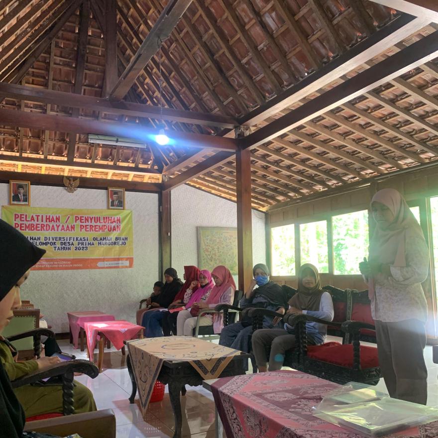 Kalurahan Hargorejo Selenggarakan Pelatihan/Penyuluhan Pemberdayaan Perempuan